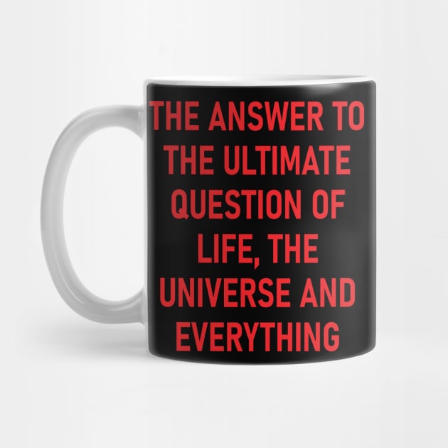 42 - the answer to ultimate question of life, the universe by S-Log